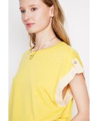 Martine Curry Oversize-T-Shirt mit Rundhalsausschnitt aus einer Leinenmischung