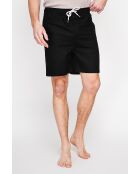 Shorts neri Gérard in misto lino