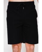 Pantaloncini neri Cédric 100% lino