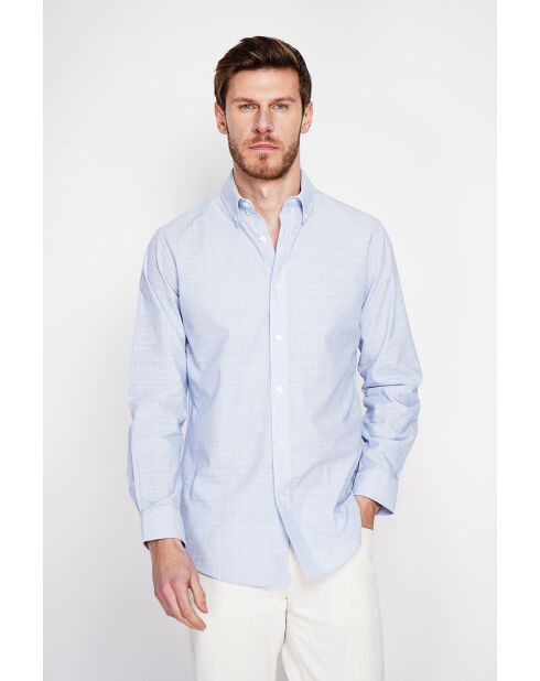 Baumwollhemd Eugène Marine