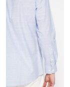 Baumwollhemd Eugène Marine