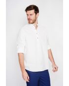Chemise 100% lin Axel blanche