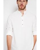 Chemise 100% lin Axel blanche