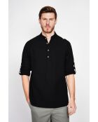 Chemise 100% lin Axel noire