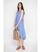 Hélène Azur langes, gefüttertes Kleid aus einer Leinenmischung