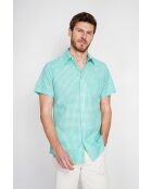 Chemise en coton Félix jade