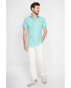 Chemise en coton Félix jade