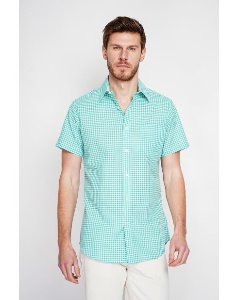 Chemise en coton Félix jade