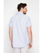 Marineblaues Baumwollhemd Gisulf