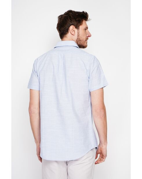 Marineblaues Baumwollhemd Gisulf