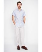 Marineblaues Baumwollhemd Gisulf