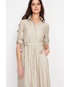Robe chemise en Sophie lin