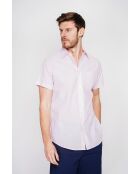 Chemise en coton Gisulf rosée