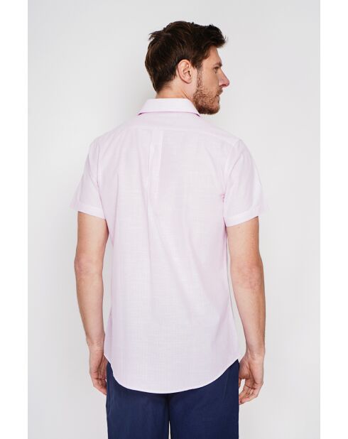 Roze katoenen hemd van Gisulf