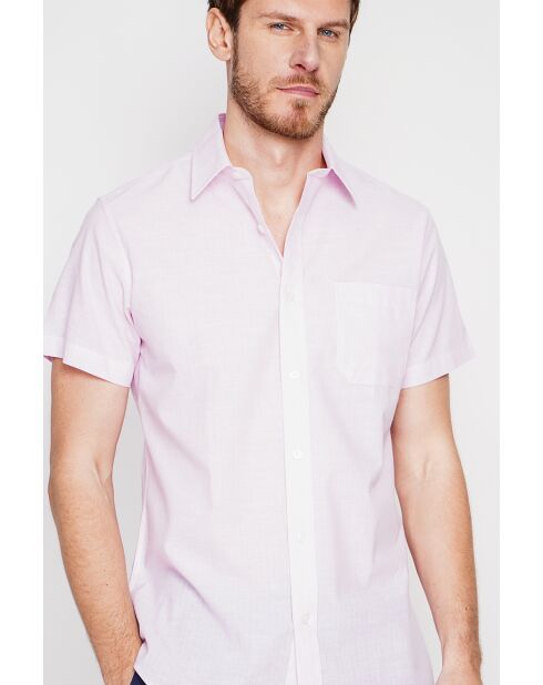 Roze katoenen hemd van Gisulf