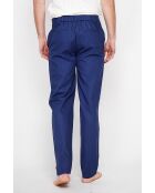 Ghislain broek van marineblauwe linnenmix