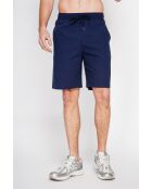 Pantaloncini Cédric marine 100% lino