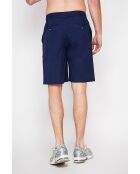 Pantaloncini Cédric marine 100% lino