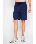 Pantaloncini Cédric marine 100% lino