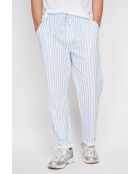 Antoine Azur Hose aus 100% Leinen