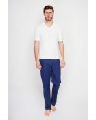 Pull-over en coton Florent blanc