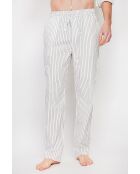 Pantaloni Gilbert bianchi 100% lino