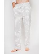 Pantaloni Gilbert bianchi 100% lino