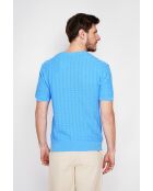 Pull-over en coton Florent azur