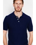 Pull-over en coton Bruno marine