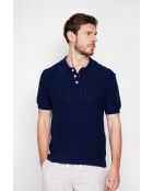 Pull-over en coton Bruno marine