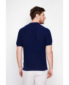 Pull-over en coton Bruno marine