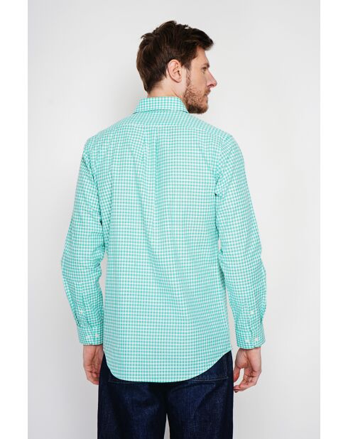 Chemise en coton Gérald jade