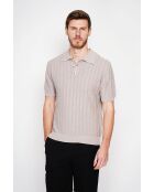 Beige katoenen trui Bruno