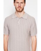 Beige katoenen trui Bruno