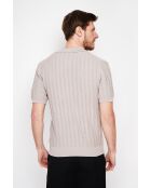 Beige katoenen trui Bruno