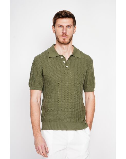 Pull-over en coton Bruno kaki