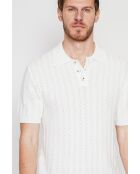 Pull-over en coton Bruno blanc