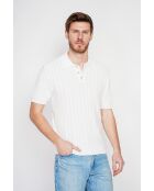 Pull-over en coton Bruno blanc