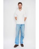 Pull-over en coton Bruno blanc