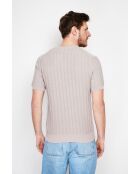 Beige katoenen trui Florent