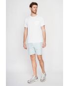 Weißes T-Shirt aus Leinenmischung von François