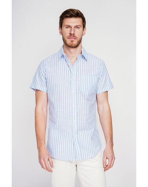 Baumwollhemd Gontran Sky