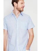 Baumwollhemd Gontran Sky