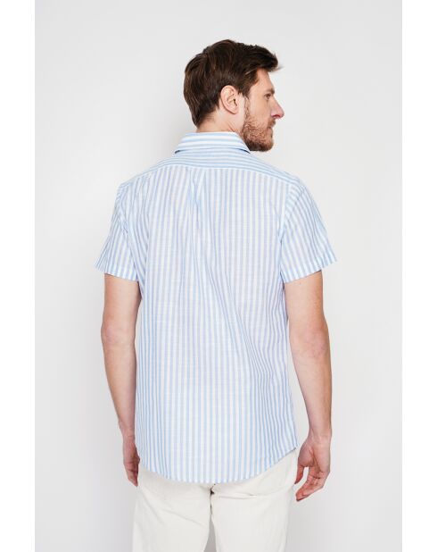 Baumwollhemd Gontran Sky