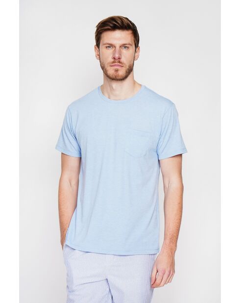 François Ciel T-shirt van linnenmix