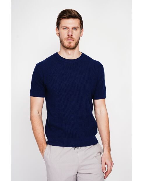 Pull-over en coton Gérvasius marine