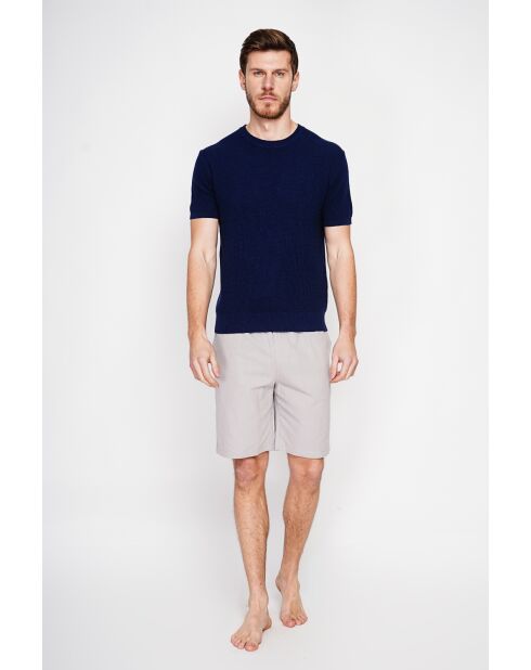 Pull-over en coton Gérvasius marine