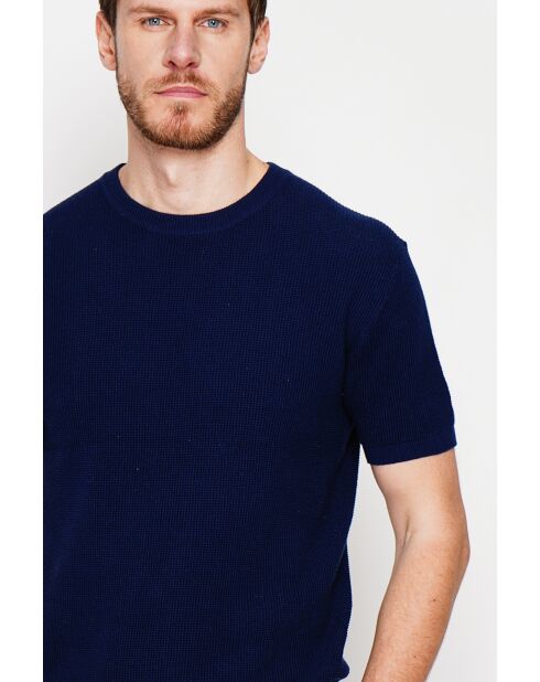 Pull-over en coton Gérvasius marine