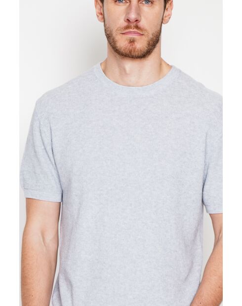 Pull-over en coton Gérvasius gris perle