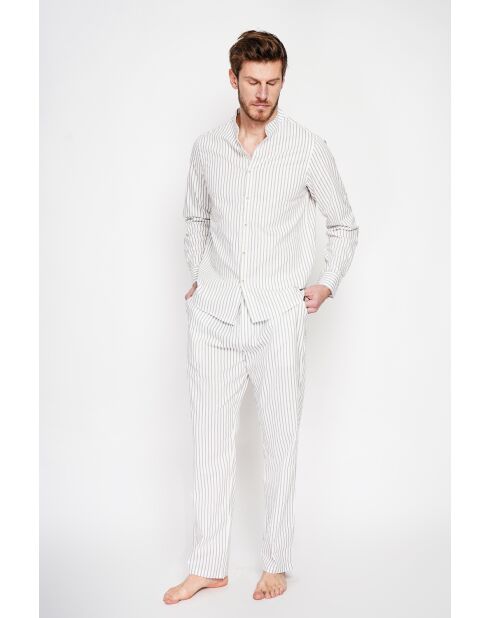 Chemise 100% lin Frédéric blanche